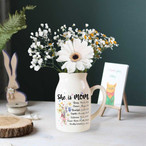 Christian Ceramic Flower Vase