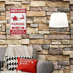 Santa's Sleigh Metal Signs