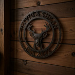 Deer Metal Signs