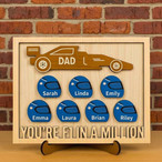 Father Layer Wood Signs