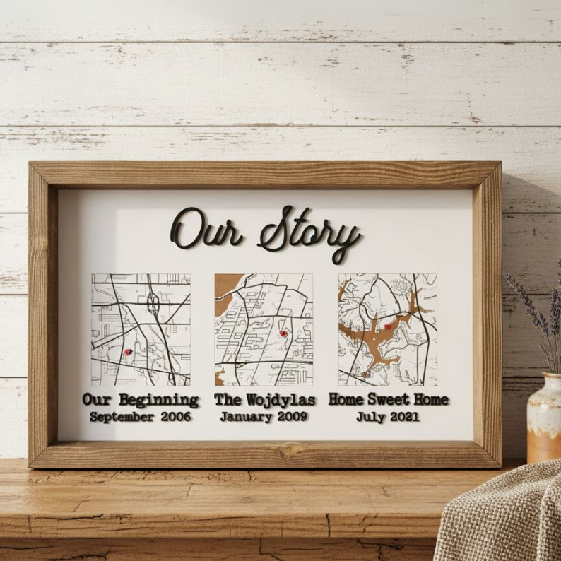 Wood Wall Signs - Farmhouse-inspired natural textured wall decor