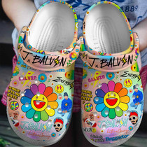 CROCS CLASSIC CLOG ISLAND ESCAPE Multicolor Parrot Print