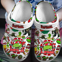 Nastou Crocさん専用.8 Teenage Mutant Ninja Turtles (Leonardo) Cartoon Crocs