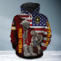 Armed Forces Army Veteran Military America Soldier Hoodie Monsterry