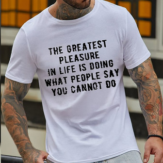 Men's T shirt Tee Hot Stamping Graphic Prints Letter Crew Neck Casual Daily Print Short Sleeve Tops Lightweight Fashion Big and Tall Sports White Black Blue / Summer - Seseable
