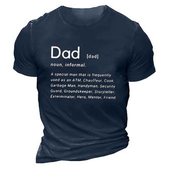 Dad Definition Men's Short Sleeve T-Shirt - Seseable