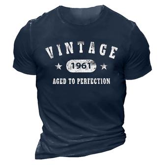 Vintage 1962 Aged To Perfection 60th Birthday Shirts For Men - Seseable