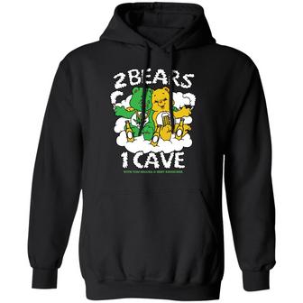 2 Bears 1 Cave With Tom Segura And Bert Kreischer Beer And Weed Graphic Design Printed Casual Daily Basic Hoodie - Thegiftio UK