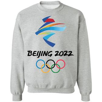 Beijing 2022 Winter Olympic Games Graphic Design Printed Casual Daily Basic Sweatshirt - Thegiftio UK
