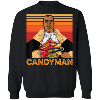 Candyman Halloween Costume Graphic Design Printed Casual Daily Basic Sweatshirt - Thegiftio UK
