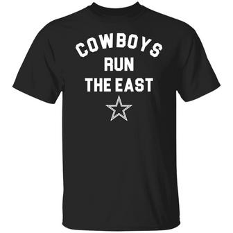 Cowboys Run The East T-Shirt - Thegiftio UK
