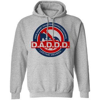Dads Against Daughters Dating Democrats Daddd Graphic Design Printed Casual Daily Basic Hoodie - Thegiftio UK