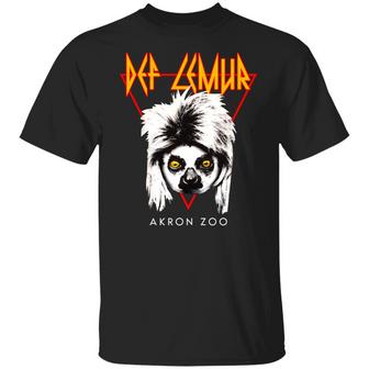 Def Lemur Akron Zoo T-Shirt - Thegiftio UK