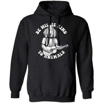 Golden Retriever Be Willie Kind To Animals Graphic Design Printed Casual Daily Basic Hoodie - Thegiftio UK
