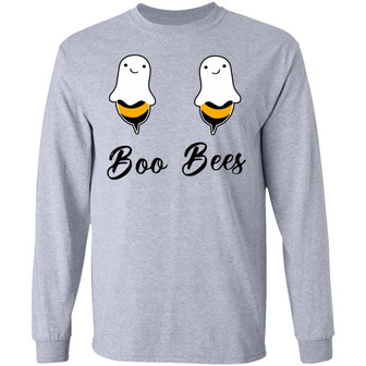 Halloween Boo Bees Graphic Design Printed Casual Daily Basic Unisex Long Sleeve - Thegiftio UK