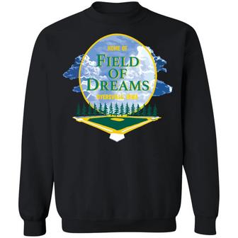 Home Of Field Of Dreams Dyersville Iowa Graphic Design Printed Casual Daily Basic Sweatshirt - Thegiftio UK