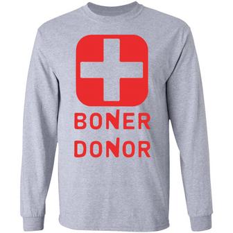Hubie Halloween Boner Donor Graphic Design Printed Casual Daily Basic Unisex Long Sleeve - Thegiftio UK