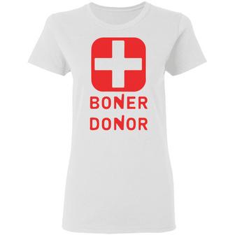 Hubie Halloween Boner Donor Graphic Design Printed Casual Daily Basic Women T-shirt - Thegiftio UK