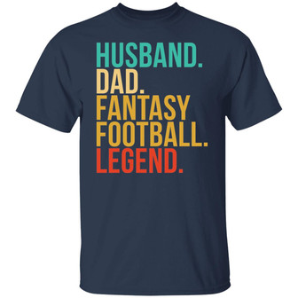 Husband Dad Fantasy Football Legend T-Shirt - Thegiftio UK
