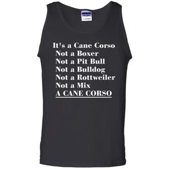 It's A Cane Corso Not A Boxer Not A Pit Bull Graphic Design Printed Casual Daily Basic Unisex Tank Top - Thegiftio UK