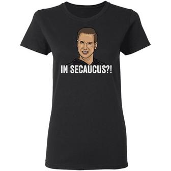 Jersey Shore In Secaucus Graphic Design Printed Casual Daily Basic Women T-shirt - Thegiftio UK