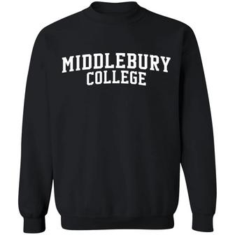 Middlebury College Graphic Design Printed Casual Daily Basic Sweatshirt - Thegiftio UK