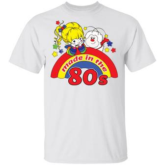 Rainbow Brite Made In The 80S Fitted T-Shirt - Thegiftio UK