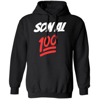 Son Al 100 Graphic Design Printed Casual Daily Basic Hoodie - Thegiftio UK