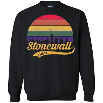 Stonewall 1969 Vintage Graphic Design Printed Casual Daily Basic Sweatshirt - Thegiftio UK