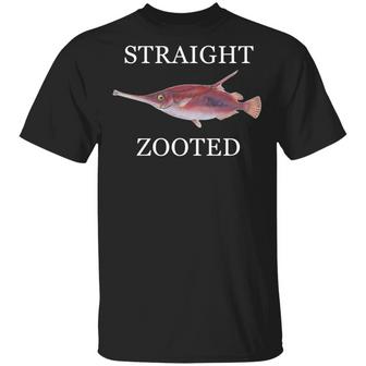 Straight Zooted Fish T-Shirt - Thegiftio