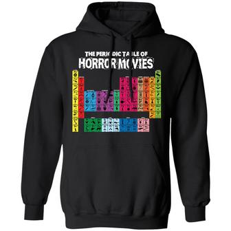 The Periodic Table Of Horror Movies Graphic Design Printed Casual Daily Basic Hoodie - Thegiftio UK