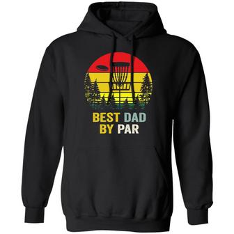 Best Dad By Par Vintage Graphic Design Printed Casual Daily Basic Hoodie - Thegiftio UK