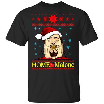 Home Malone Christmas Sweater T-Shirt - Thegiftio UK