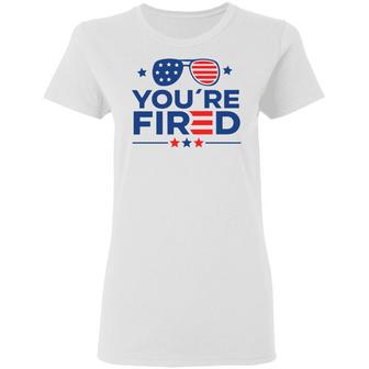 Joe Biden 2020, Trump You're Fired Graphic Design Printed Casual Daily Basic Women T-shirt - Thegiftio UK