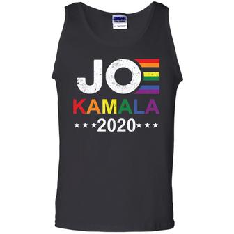 Joe Biden Kamala Harris 2020 Rainbow Gay Pride Lgbt Election Graphic Design Printed Casual Daily Basic Unisex Tank Top - Thegiftio UK