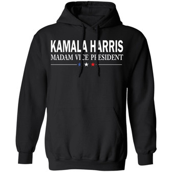 Kamala Harris Madam Vice President 2020 Graphic Design Printed Casual Daily Basic Hoodie - Thegiftio
