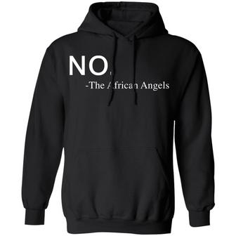 No The African Angels Graphic Design Printed Casual Daily Basic Hoodie - Thegiftio UK