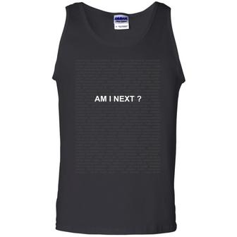 Pacers Am I Next Graphic Design Printed Casual Daily Basic Unisex Tank Top - Thegiftio UK