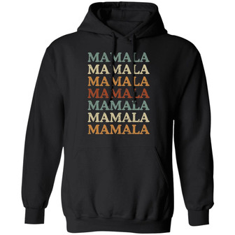 Retro Mamala Kamala Harris Democrat Graphic Design Printed Casual Daily Basic Hoodie - Thegiftio
