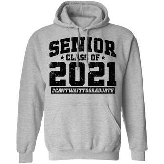 Senior Class Of 2021 Graphic Design Printed Casual Daily Basic Hoodie - Thegiftio UK