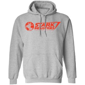Stark Industries Changing The World For A Better Future Graphic Design Printed Casual Daily Basic Hoodie - Thegiftio UK