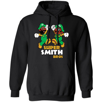 Super Smith Bros Graphic Design Printed Casual Daily Basic Hoodie - Thegiftio UK