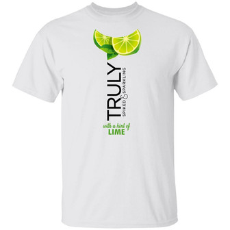 Truly Hard Seltzer Lime Halloween Costume T-Shirt - Thegiftio UK