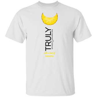 Truly Hard Seltzer Pineapple Halloween Costume T-Shirt - Thegiftio UK