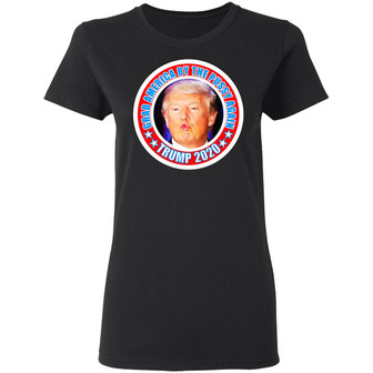 Trump 2020 Grab America By The Pussy Again Graphic Design Printed Casual Daily Basic Women T-shirt - Thegiftio UK