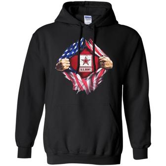 Us Army Inside Me Graphic Design Printed Casual Daily Basic Hoodie - Thegiftio UK
