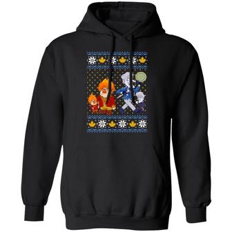 A Miser Brothers' Christmas Sweater Graphic Design Printed Casual Daily Basic Hoodie - Thegiftio UK