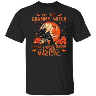 I’M The Grammy Witch It’S Like A Normal Grandma T-Shirt - Thegiftio UK