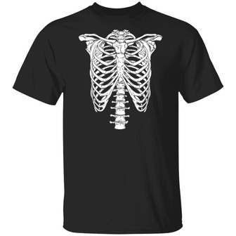 Skeleton Costume Halloween T-Shirt - Thegiftio UK