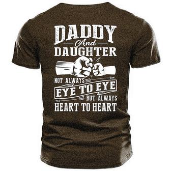 Men's Unisex T Shirt Tee 3d Print Graphic Patterned Letter Crew Neck Street Daily Print Daddy And Daughter Short Sleeve Tops Designer Casual Vintage Big And Tall Black Army Green Navy Blue / Summer - Seseable